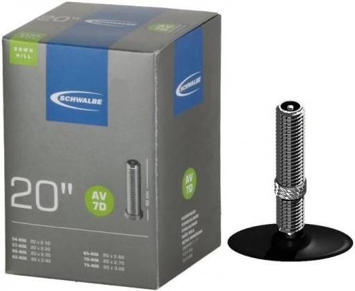 Велосипедна камера Schwalbe 20 x 2.1\