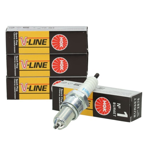 4 свічки запалювання v-line 1 ngk 2876