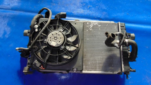 chladič vody klimatizaci ventilátor 1.7CDTI OPEL ASTRA III H ZAFIRA B