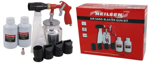 ПЕСКОСТРОЙНЫЙ ПИСТОЛЕТ С ВОССТАНОВЛЕНИЕМ ПНЕВМАТИЧЕСКОГО АБРАЗИВА 1Л