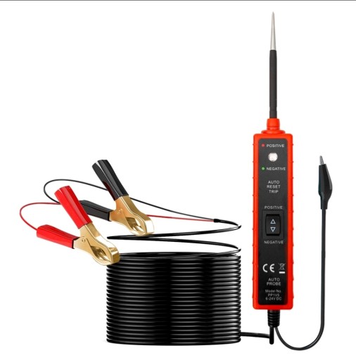 ТЕСТЕР МЕТР EM 285 6V-24V ПЛЮС МИНУС