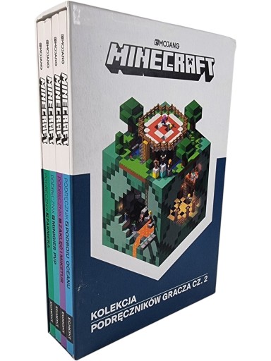 Zdjęcie egzemplarza: Minecraft / Kolekcja Podręczników Gracza Cz.2 / Box zestaw książki