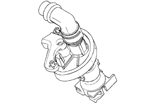 1 000P - MAHLE КЛАПАН ОБОГРЕВАТЕЛЯ MERCEDES ACTROS MP2 MP3 OM541. 920-OM542. 964