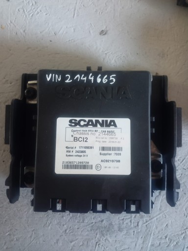 2423805 - Модуль драйвера bci2 bci 2 scania r s ntg euro 6