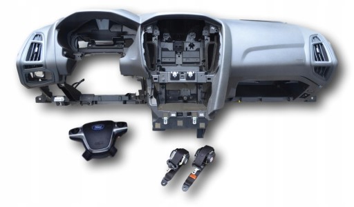 FORD FOCUS MK3 ПЕРЕД ЛИФТОМ ДОСКА КОНСОЛЬ ПОДУШКА БЕЗОПАСНОСТИ