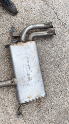 silencer of an exhaust pipe exhaust kpl Volkswagen Touran III 5QA253611
