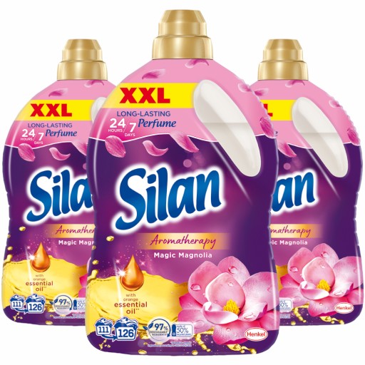 Silan Magic Magnolia Płyn płukania 378pr 3x2,772l