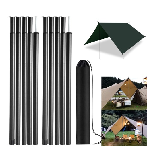 2 ШТ. ЖЕРДИНИ ДЛЯ брезенту, наметів, кемпінгових стовпів