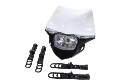 5900802001043 - ПЕРЕДНЯ ЛАМПА CROSS ENDURO З ОБТІЧНИКОМ WHITE SC