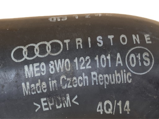 AUDI A4 A5 8W B9 TFSI prijenos crijevo vode 8W0122101A