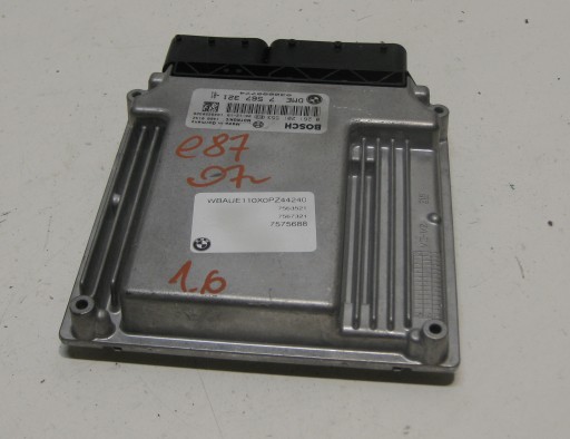 BMW E87 5D 07R Computer Bedienteil DES MOTORS 0261201553 7567321