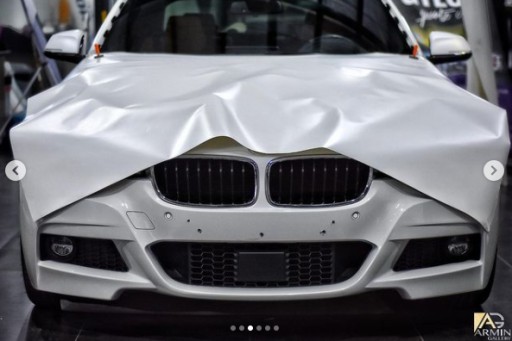 ХЕКСИС! Матовая пленка WHITE SPARKLE 152X100CM матовая