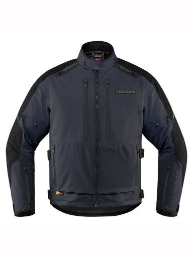 Текстильна мотоциклетна куртка Icon Raiden, синя L