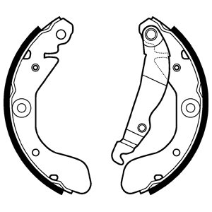 Тормозные колодки DELPHI LS2114