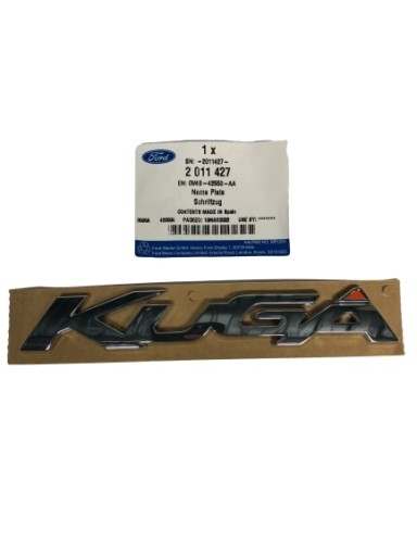 2011427 ЕМБЛЕМА НАПИС МОДЕЛЬ FORD KUGA 2016 - 2020