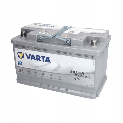 Akumulátor VARTA START&amp;STOP AGM 80Ah 800A P+