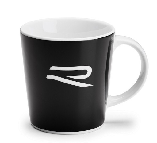 VW КРУЖКА R ЧОРНИЙ ФАРФОР 360 МЛ