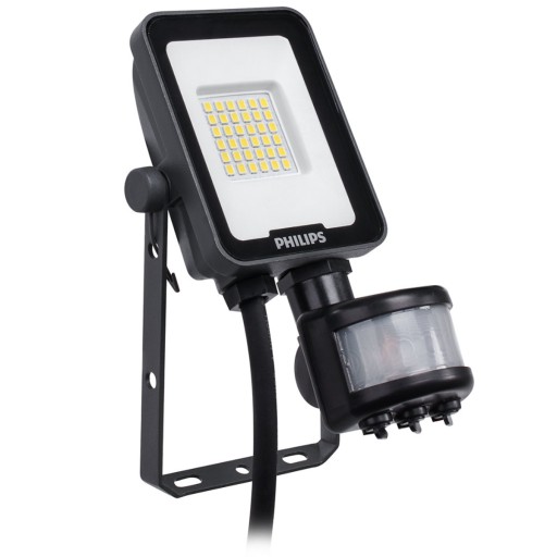 Світлодіодний прожектор 10 Вт IP65 датчик руху PHILIPS