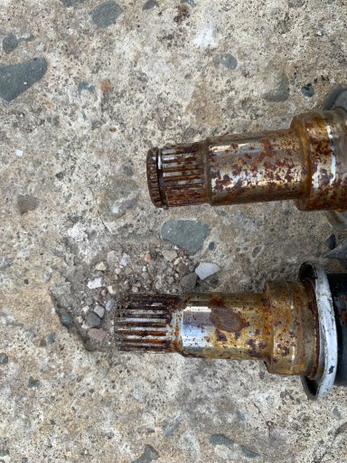 MERCEDES W169 W245 semi-axis right front 1.5B
