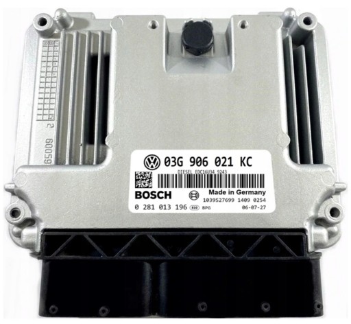 Комп'ютер ecu touran 1.9 tdi 03g906021kc 0281013196