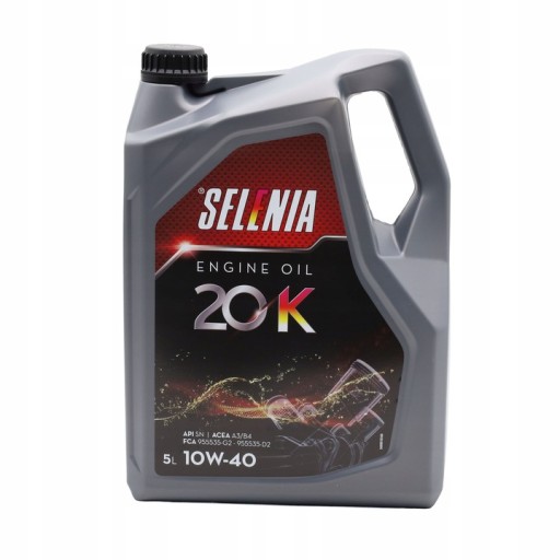 Selenia 20K 10W40 5L 10w-40 5 Litrov