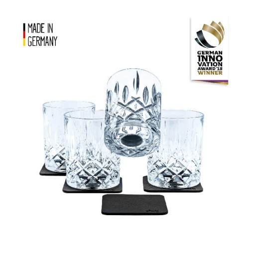 NM-WH-200-4 - МАГНИТНЫЕ СТАКАНЫ ДЛЯ ВИСКИ 4 ШТ. В ДОМ НА КОЛЕСАХ