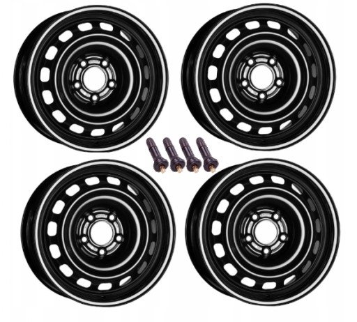 НОВІ ДИСКИ 15 TOYOTA PROACE CITY (2020 -) + КЛАПАНИ