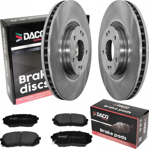 601307 - Диски + колодки Daco передні Hyundai i40 CW 2012-