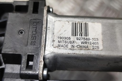 Мотор стеклоподъемника передней левой двери volvo xc90 i 927589103 2.0л бензин