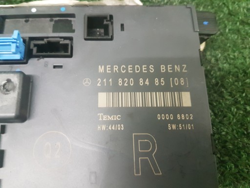modulo Centralina PORTA Portiera Destra Anteriore MERCEDES-BENZ E-KLASA W211