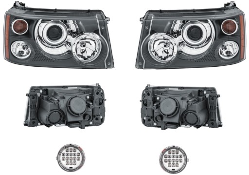 SS4334091H 4334101H - ФАРА LAND ROVER RANGE SPORT 06- HELLA L+R