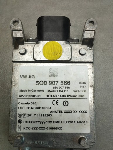 Audi A3 S3 8V Sensor Schalt öv, szíj ACC 5Q0907566