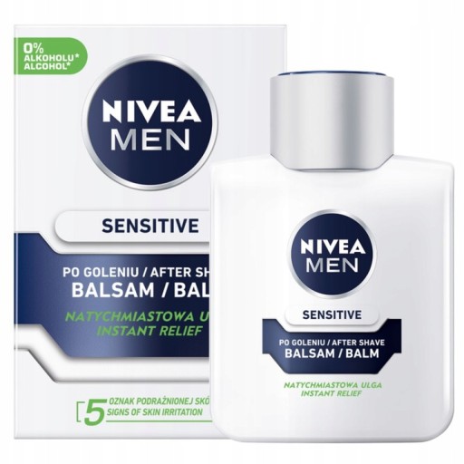 NIVEA Men Sensitive łagodzący balsam po goleniu