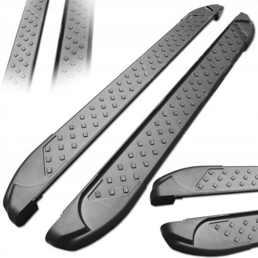 Боковые пороги, пороги, накладки на пороги DACIA Duster с 2018 по 2024 г.в.