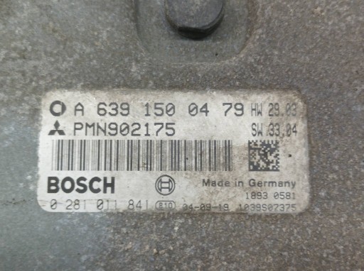 kompjuter računalo motora A6391500479 0281011841 1.5 D 95KM Mitsubishi Colt VII