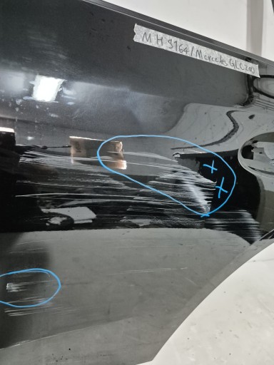 MERCEDES GLC W254 SUV 21- door left rear part rear. A2547320700