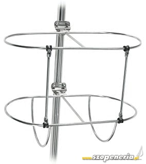 SZ-17621 - ДВОЙНАЯ КОРЗИНА 280ММ ОТРАЖАТЕЛЯ ДЛЯ ШЛЮПКИ / ЯХТЫ