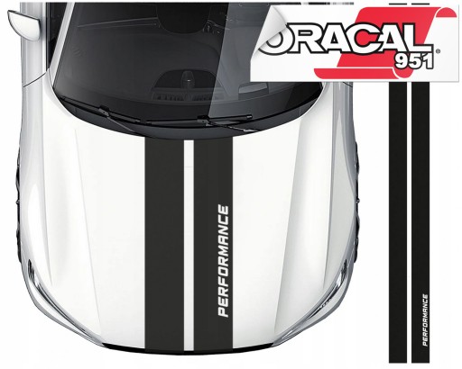 Ремни для автомобильных наклеек 2X20CM x 4M PERFORMANCE