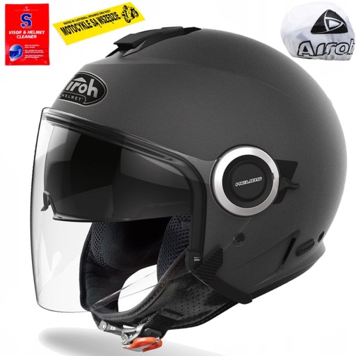 ВІДКРИТИЙ ШОЛОМ AIROH HELIOS ANTHRACITE MATT BLENDA S