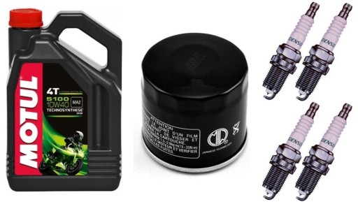 TRIUMPH DAYTONA 600 02-04 свечи зажигания с масляным фильтром