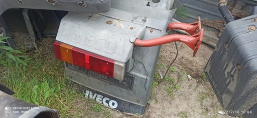 КРИЛО КОЛІСНОЇ АРКИ ЗАДНЕ IVECO STRALIS КОМПЛЕКТ