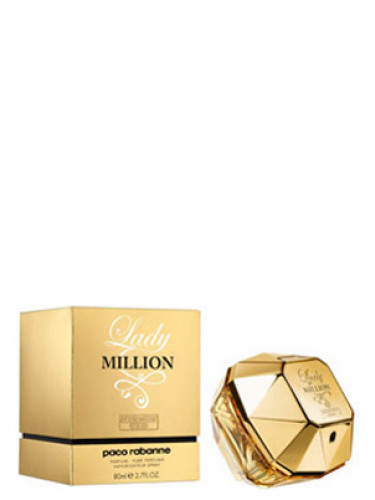 paco rabanne lady million absolutely gold woda perfumowana 80 ml  tester 