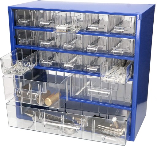 ОРГАНІЗАТОР МАЙСТЕРНІ МОДУЛЬНА КНИЖКОВА ПОЛИЦЯ 18 ЯЩИКІВ