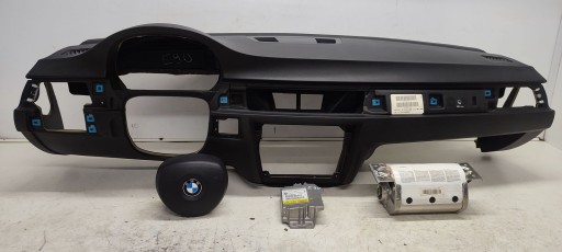 panneau d'instruments console airbag BMW E90
