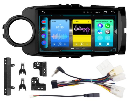 РАДІО НАВІГАЦІЯ ДЛЯ TOYOTA YARIS ANDROID DSP BT 9