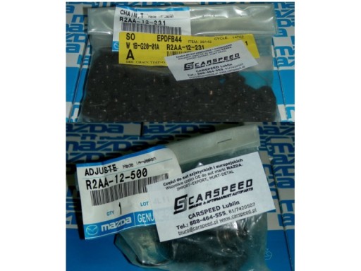 R2AA-12-231 R2AA-12-500 - Натяжитель цепи ГРМ OE MAZDA 3 6 CX7 2.2 d