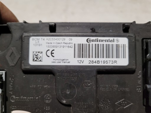 modul BCM RENAULT 284b19573R
