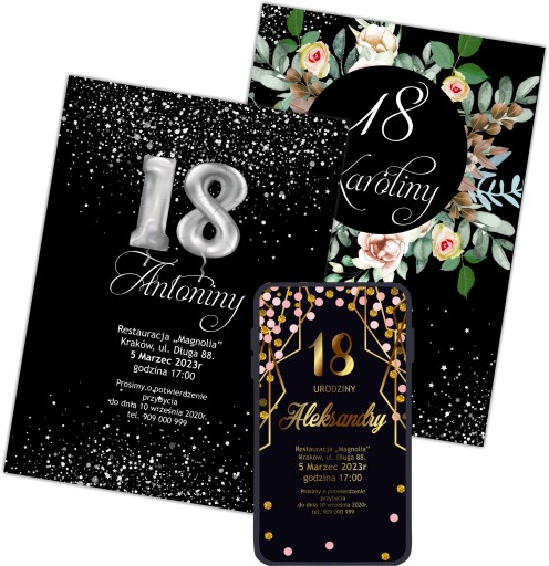 ЕЛЕКТРОННЕ ЗАПРОШЕННЯ Запрошення 18 30 40 50 LAST MINUTE