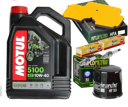 НАБІР MOTUL ФІЛЬТРИ СВІЧКИ KAWASAKI ER-6N 07-08