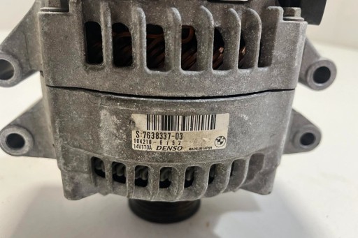 Генератор bmw 4 купе (f32, f82) 7638337 3.0л бензин 224квт 2014 г.